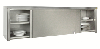 MEUBLE MURAL 1400 , TOIT PLAT, 2 P.G , AVEC SERRUR