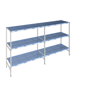 RAYONNAGE CLAYETTES POLY LIGNE 3N L3336XP560XH175