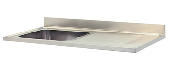 DESSUS DE PLONGE INOX 304