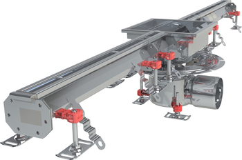 CANIVEAU MODUL 20 - L1500 - HAUT70/75 - INOX 304