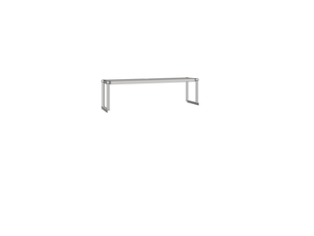 ETAGERE SUPER.1 NIV.TABLE 1500