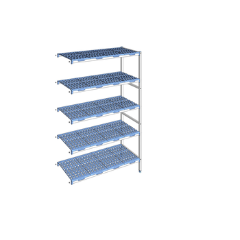 RAYONNAGE CLAYETTES POLY ANGLE 5N L1353XP500XH205