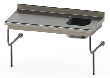 TABLE DU CHEF RAYONNEE2000X700 SEMI-SUSPENDUE , 1 