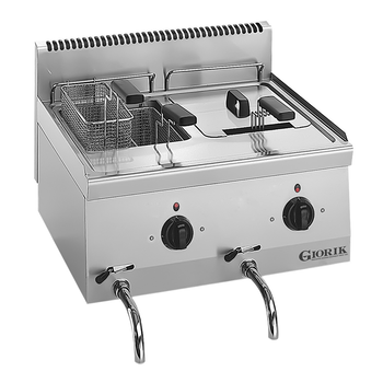 FRITEUSES ÉLECTRIQUES, 2 CUVES, 6 LITRES