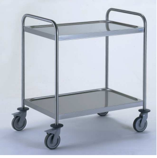 CHARIOT A DEBARRASSER DEMONTE 3 PLATEAUX 1000X600