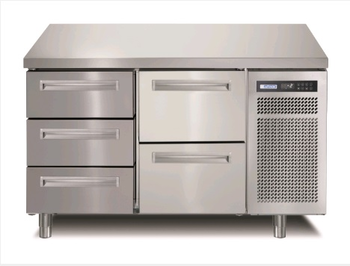 MEUBLE RÉFRIGÉRÉ GN1/1 POSITIF, 2 PORTES