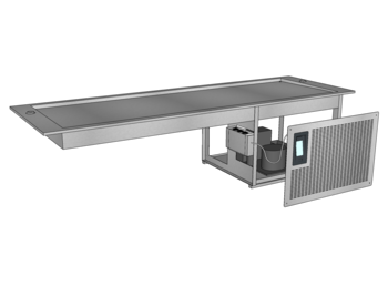 MEUBLE CUVE HOD EMBASE TULIPEE 2240 GROUPE IDECO3