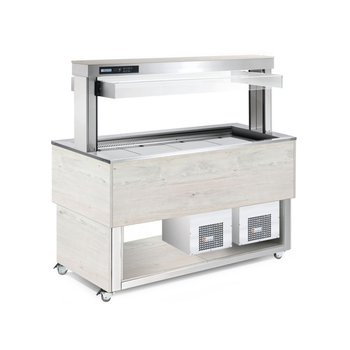 MEUBLE REFRIGERE VENTILE 3GN1/1 HEMLOCK