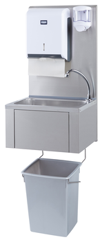 LAVE-MAINS 460X380X855 A COMMANDE FEMORALE DOSSERE