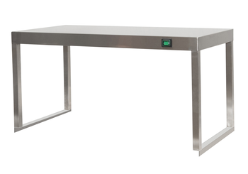 ETAGERE CHAUFFANTE INOX 304 ,1 NIVEAU