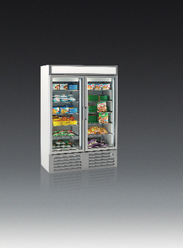 ARMOIRE D'EXPOSITION POSITIVE - 1000L - 2 PTES