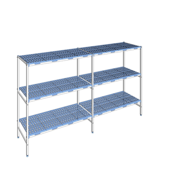 RAYONNAGE CLAYETTES POLY LIGNE 3N L3136XP560XH175