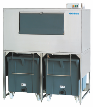 STOCKAGE MACHINE A GLACONS