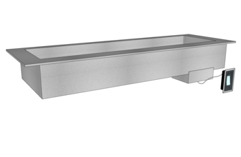 BAIN-MARIE A EAU DESSUS LISSE 6GN1/1 2240 IDECO3