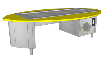 MEUBLE CITRON HOD DESSUS LISSE 2575 AVEC GROUPE M3