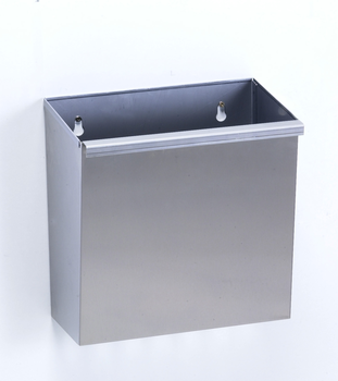 POUBELLE MURALE INOX