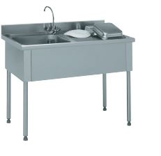 PLONGE MESURE 1601 A 1800 2 BACS 500X500 MM GAU