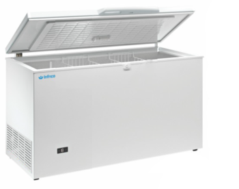 CONGELATEUR AVEC COUVERCLE BATTANT HF400AL