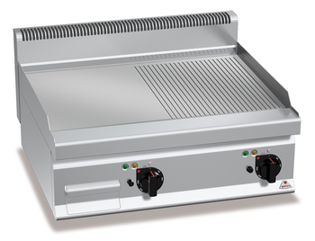 GRILLADE ELECTRIQUE_1/2LISSE 1/2NERVUREE
