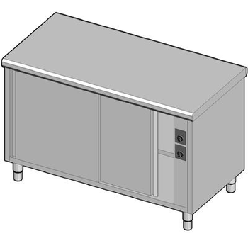 MEUBLE CENTRAL INT. CHAUFFANT 600X1400 PTES COUL