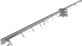 CANIVEAU MODUL 20 - L6500 - HAUT70/80 - INOX 304