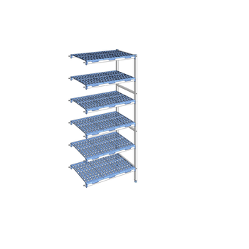 RAYONNAGE CLAYETTES POLY ANGLE 6NV L 951XP500XH205