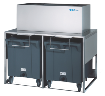STOCKAGE MACHINE A GLACONS