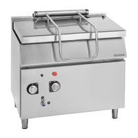 SAUTEUSE BASCULANTE ÉLECTRIQUE, ACIER INOX, 120 L
