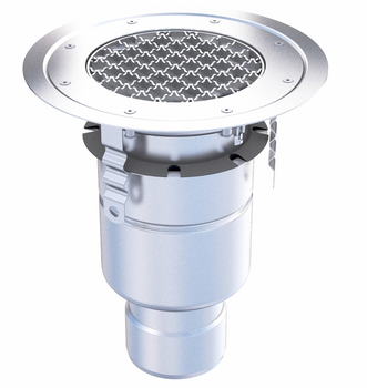 SIPHON EPUR INOX COMPLET SOL SOUPLE / TELESCOPIQUE
