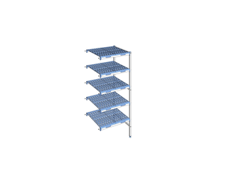 RAYONNAGE CLAYETTES POLY ANGLE 5N L 749XP560XH175