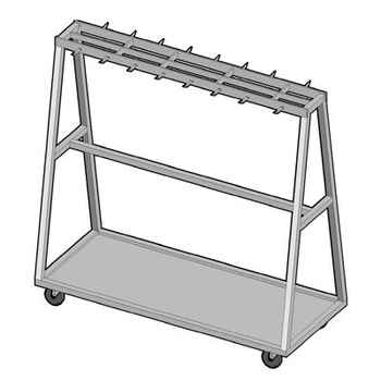 CHARIOT A DENTS GM A/PLATEAU