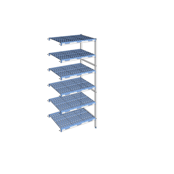 RAYONNAGE CLAYETTES POLY ANGLE 6NV L 951XP560XH205