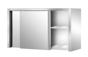 ARMOIRE SUSPENDUE INOX 304 P.COULISSANTES