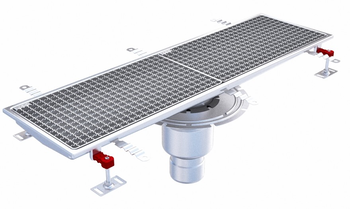 CANIVEAU ESKIS INOX COMPLET H-FIRST / CAILLEBOTIS