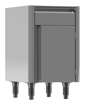 MEUBLE BAS SANS DESSUS LG 500MM - 1 PORTE BATTANTE