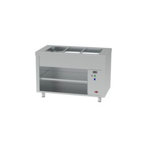 SELF-SERVICE BAIN MARIE 3 BACS RESERVE NEUTRE OUV
