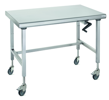 TABLE ERGONOMIX CENTRALE SUR ROUES 700 X 1200 MM