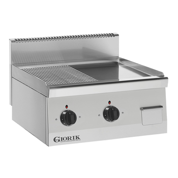 GRIL ÉLECTRIQUE, ACIER, DOUBLE, 400 V TRI