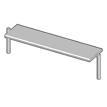 ETAGERE HALOGENE 1 NIV.L.1600
