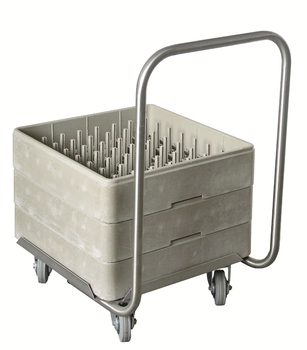 SOCLE A CASIERS AVEC GUIDON