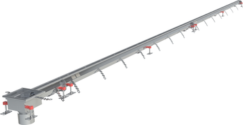 CANIVEAU MODUL 20 - L6500 - HAUT70/90 - INOX 304