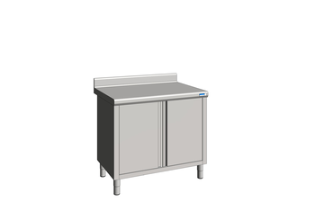 MEUBLE 2 PORTES BATT. 700X1000 AVEC DOSSERET