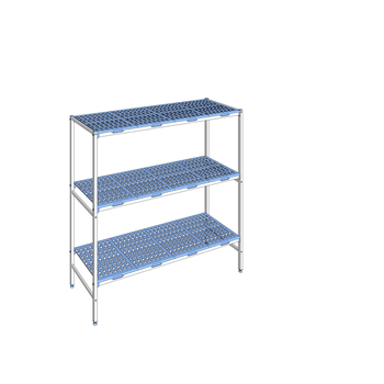 RAYONNAGE CLAYETTES POLY LIGNE 3N L1796XP560XH175