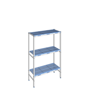 RAYONNAGE CLAYETTES POLY LIGNE 3N L1192XP400XH175