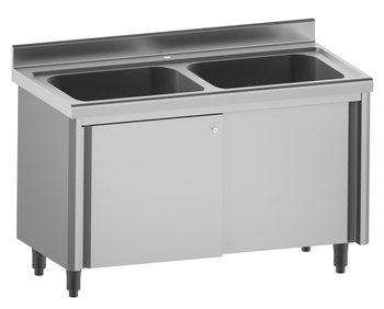 MEUBLE PLONGE RAYONNE, PORTES ET PAROIS DOUBLES, 1