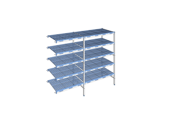 RAYONNAGE CLAYETTES POLY ANGLE 5N L2191XP560XH175