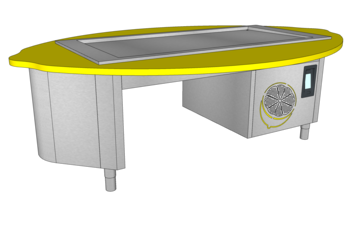 MEUBLE CITRON HOD DESSUS LISSE 2245 AVEC GROUPE M3