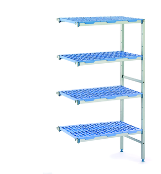 RAYONNAGE CLAYETTES POLY ANGLE 4N L 951XP500XH175