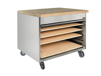 PARISIEN LG=1000 SANS TIRETTE SUR ROULETTES,SANS P