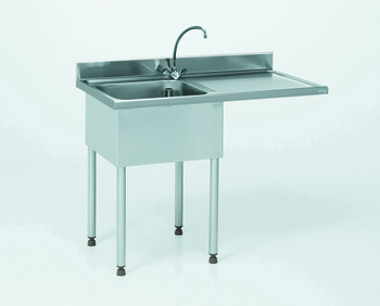 PLONGE LAVE VAISSELLE 1200X700 EG DRO AVEC ROBINET